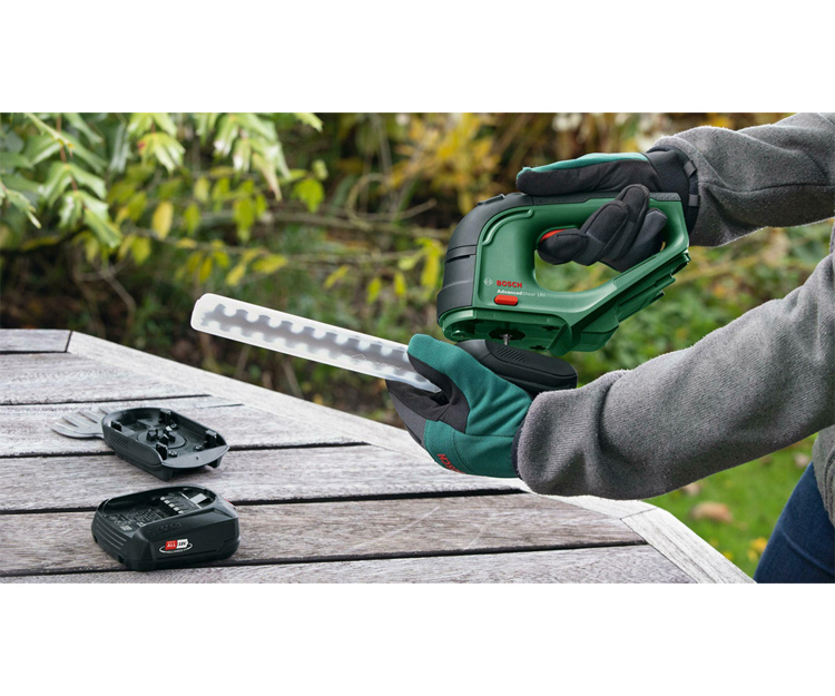 Аккумуляторные ножницы для травы BOSCH AdvancedShear 18V-10 (2,0Ah) (0600857000)