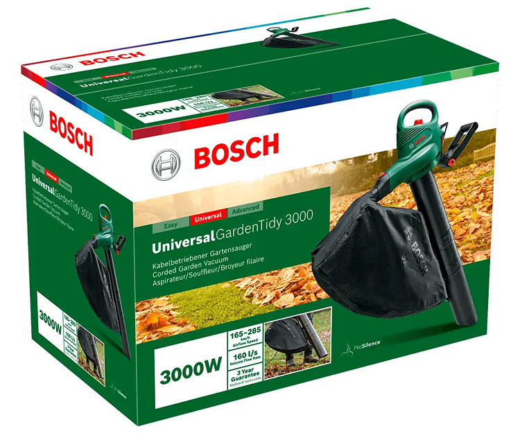 Повітродувка BOSCH UniversalGardenTidy 3000 (06008B1001)