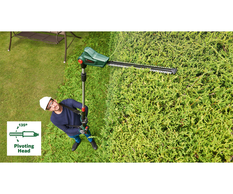 Аккумуляторный кусторез BOSCH UniversalHedgePole 18 (2.5Ah) (06008B3000)