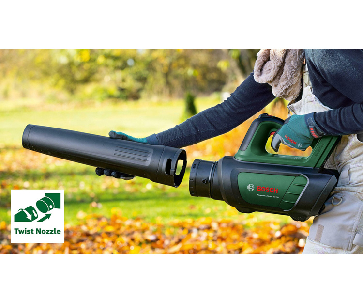 Аккумуляторная бесщеточная воздуходувка BOSCH AdvancedLeafBlower 36V-750 (2.0Ah) (06008C6000)