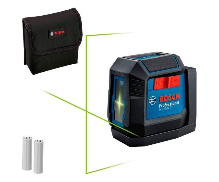 Линейный лазерный нивелир BOSCH GLL 12-22 (0601065220)