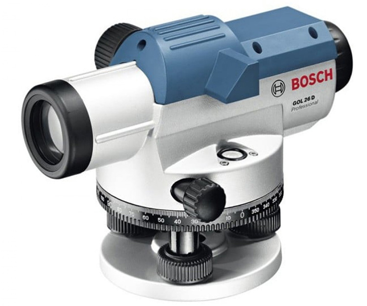 Оптичний нівелір BOSCH GOL 26D + BT160 + GR500 (0601068002)