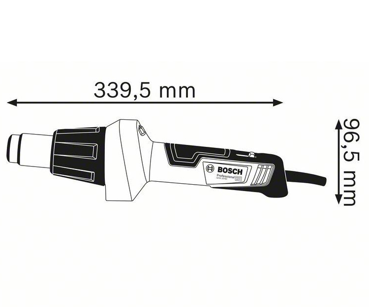 Строительный фен BOSCH GHG 20-60  (06012A6400)