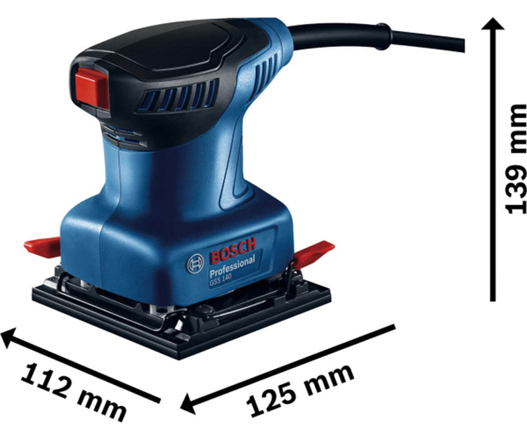 Вибрационная шлифмашина BOSCH GSS 140 A (06012A8021)