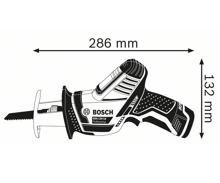 Акумуляторна ножівка BOSCH GSA 12V-14