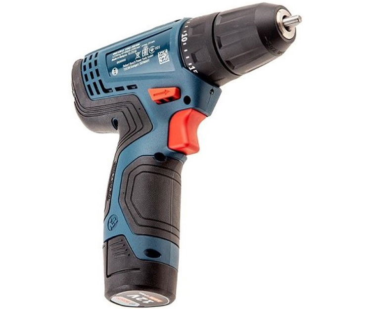 Акумуляторний дриль-шурупокрут BOSCH GSR 120-LI Kit (06019G8002)