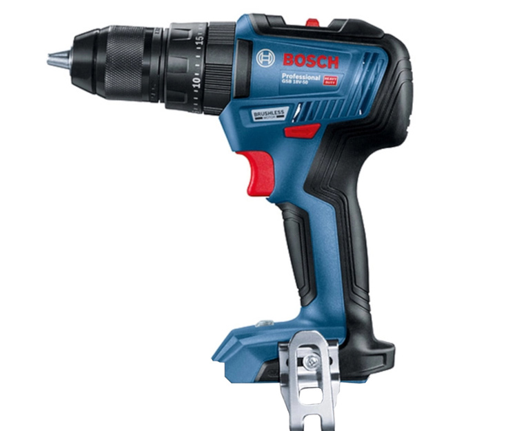 Акумуляторний ударний дриль-шурупокрут BOSCH GSB 18V-50 (3x 2Ah + L-Case) (06019H5121)