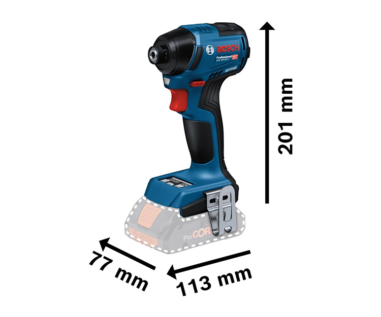 Аккумуляторный гайковерт BOSCH GDR 18V-220 C (Solo) (06019L6000)