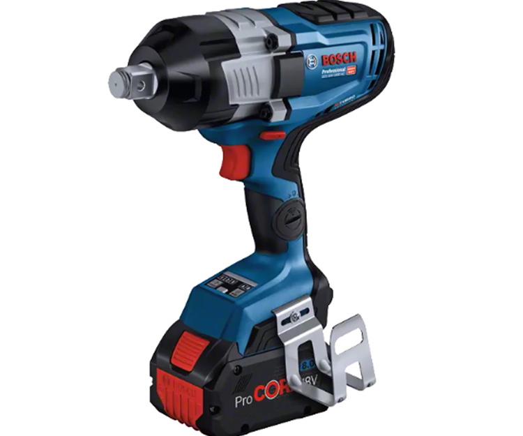 Аккумуляторный гайковерт BOSCH GDS 18V-1600 HC (2х 8Ah + L-BOXX 136) (06019M1002)