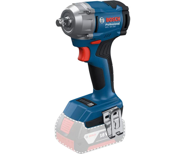 Аккумуляторный гайковерт BOSCH GDS 18V-350 (solo) (06019M5020)