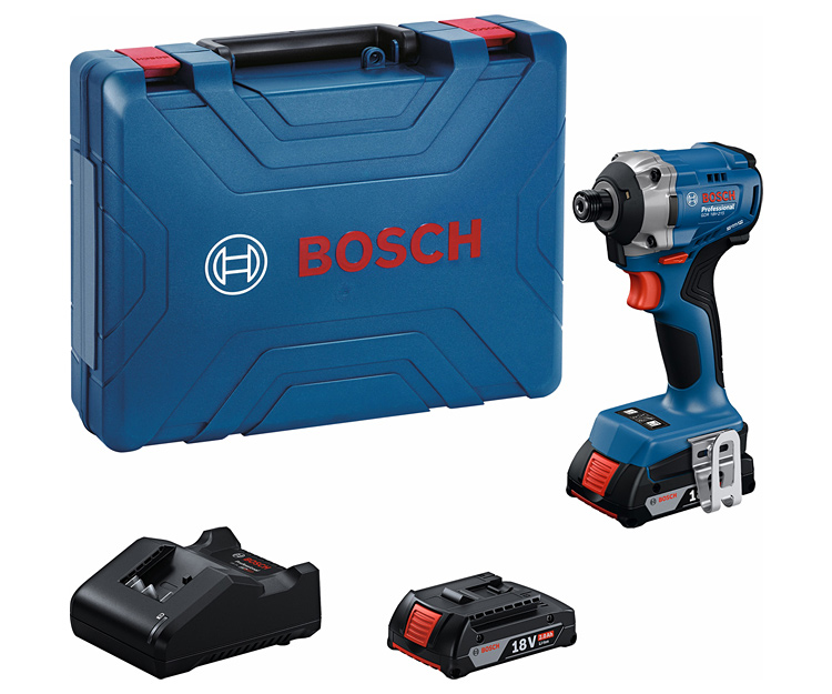 Аккумуляторный гайковерт BOSCH GDR 18V-215 (2x 2Ah) (06019N2022)
