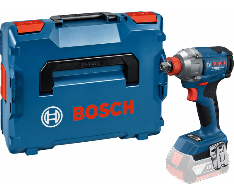 Аккумуляторный гайковерт BOSCH GDX 18V-285 (L-BOXX) (06019N2100)