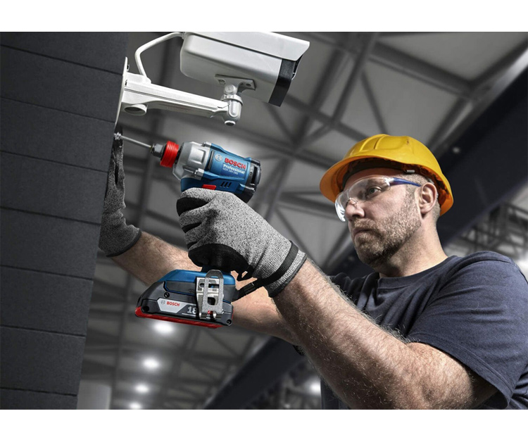 Аккумуляторный гайковерт BOSCH GDX 18V-285 (L-BOXX + 2х 4Ah) (06019N2102)