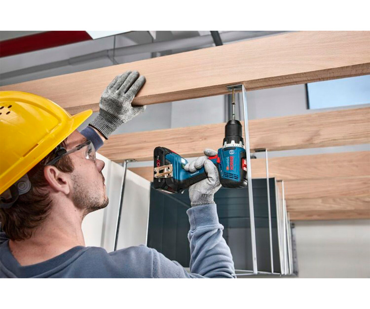 Акумуляторний дриль-шурупокрут BOSCH GSR 18V-65 (2x 5Ah +  L-BOXX 136) (06019N3203)