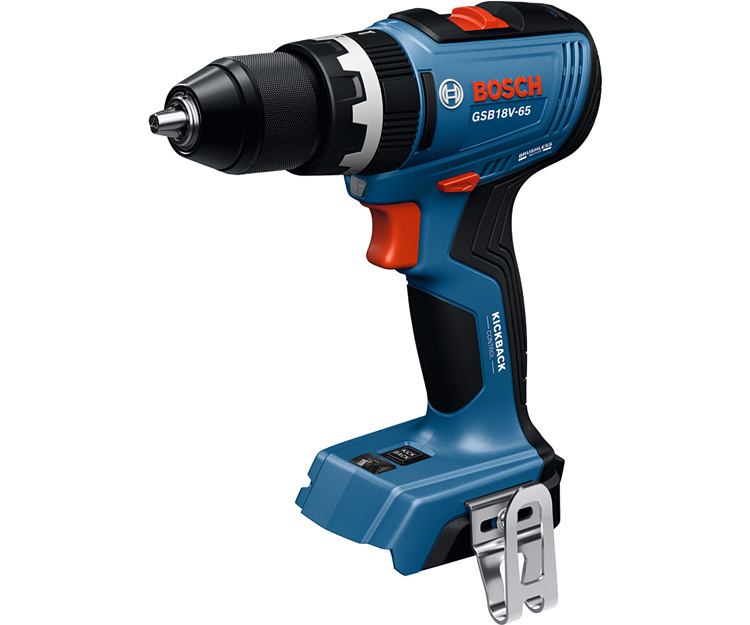 Акумуляторний ударний дриль-шурупокрут BOSCH GSB 18V-65 (L-BOXX) (06019N3301)