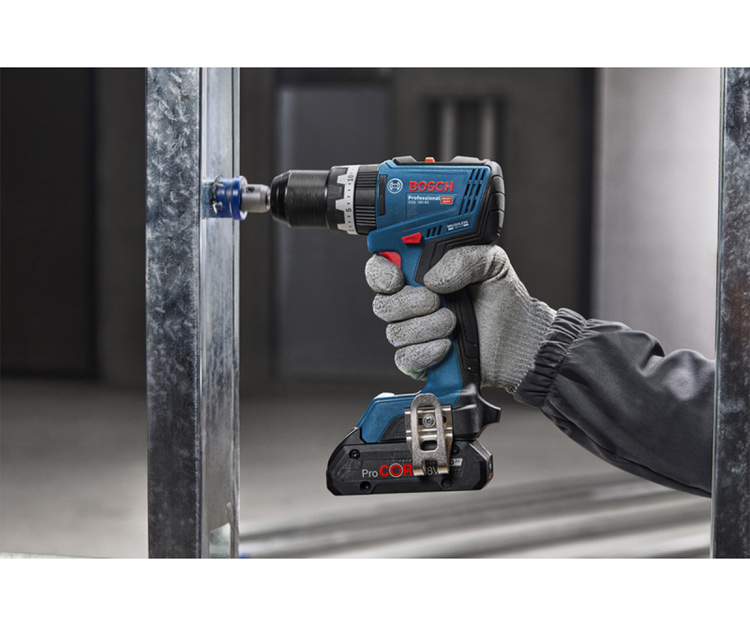 Акумуляторний ударний дриль-шурупокрут BOSCH GSB 18V-65 (2x 5Ah +  L-BOXX 136) (06019N3303)