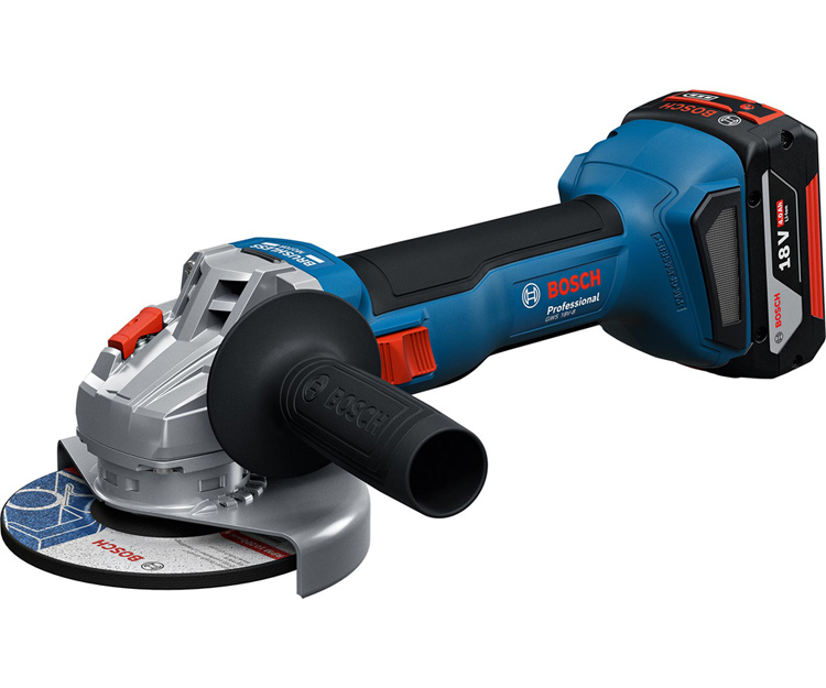 Аккумуляторная болгарка BOSCH GWS 18V-8 (1x 4Ah + кейс) (06019N9021)
