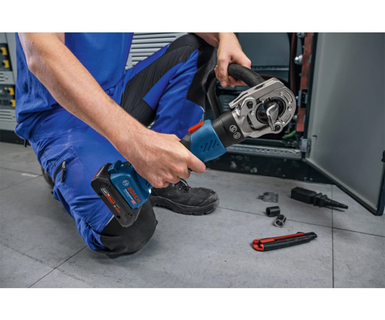 Аккумуляторная обжимка кабелей BOSCH GPH 18V-60 (06019P0100)