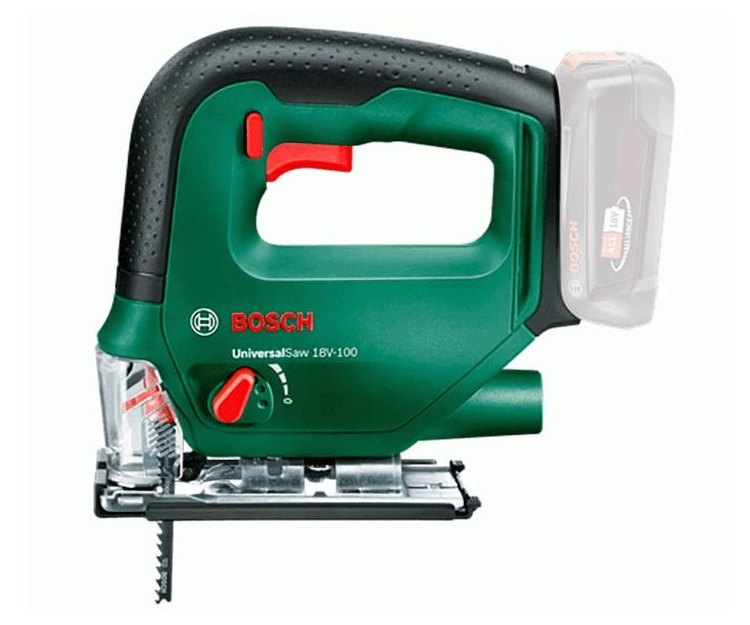 Аккумуляторный лобзик BOSCH UniversalSaw 18-100 Solo (0603011100)