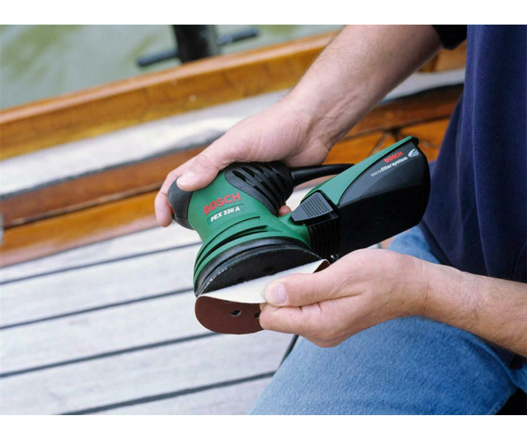 Эксцентриковая шлифмашина BOSCH PEX 220 A (0603378000)