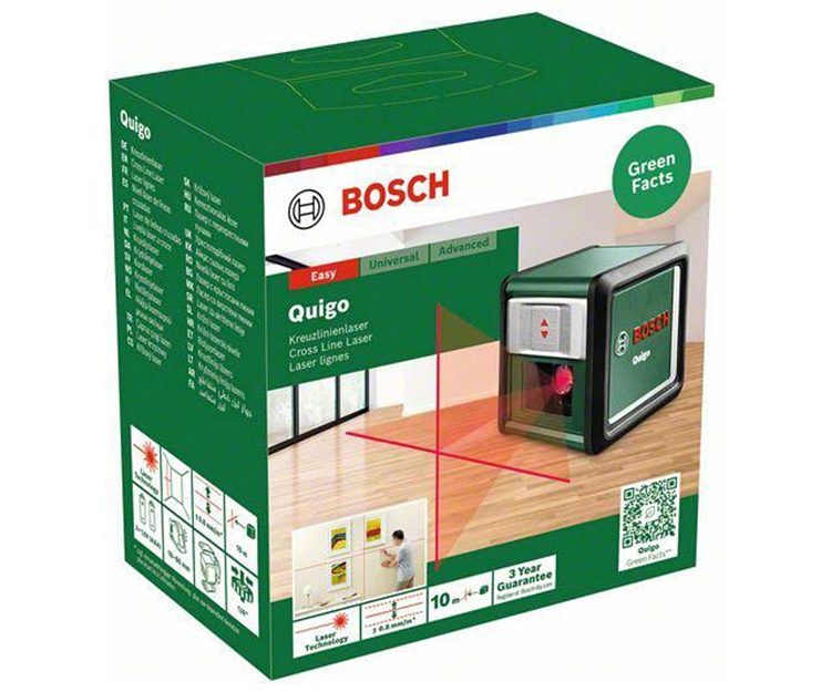 Лазерный уровень BOSCH Quigo (0603663503)