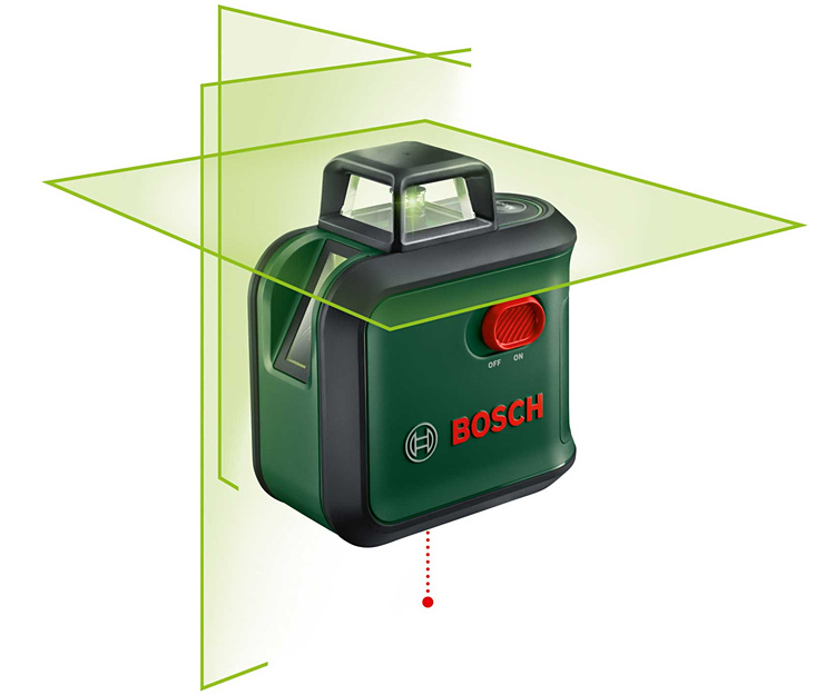 Лінійний лазерний нівелір BOSCH AdvancedLevel 360 Basic