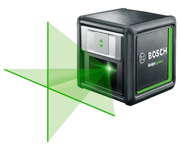 Лазерный уровень BOSCH Quigo Green+MM2 (0603663C02)