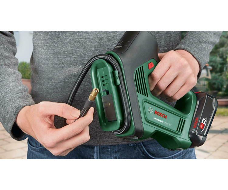 Аккумуляторный компрессор BOSCH UniversalPump 18V (Baretool) (0603947100)