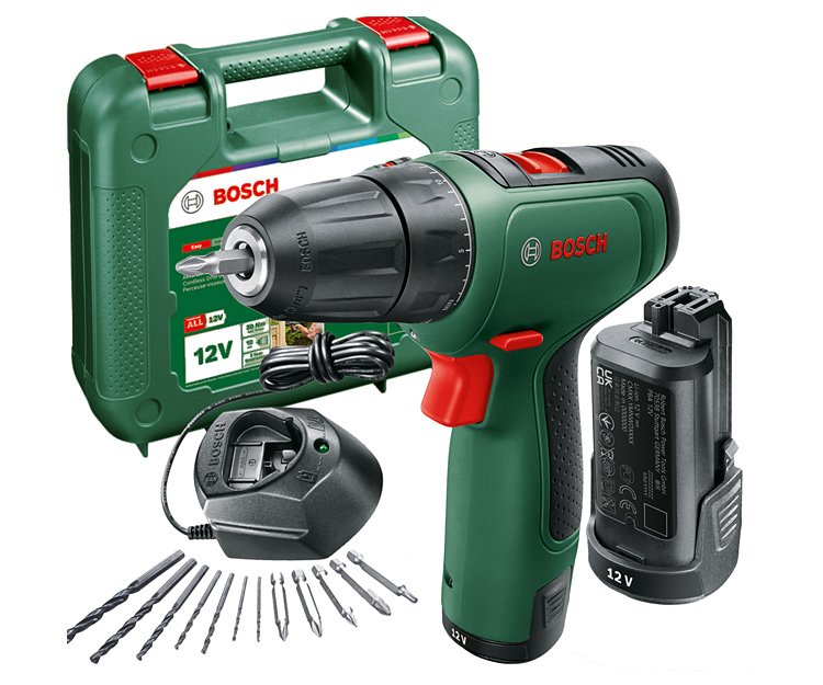 Аккумуляторная дрель-шуруповерт BOSCH EasyDrill 1200 (06039D3007)