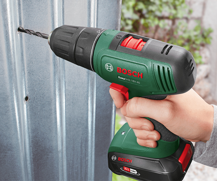 Аккумуляторная дрель-шуруповерт BOSCH Easydrill 18V-40 (2x 1,5Ah) (06039D8002)