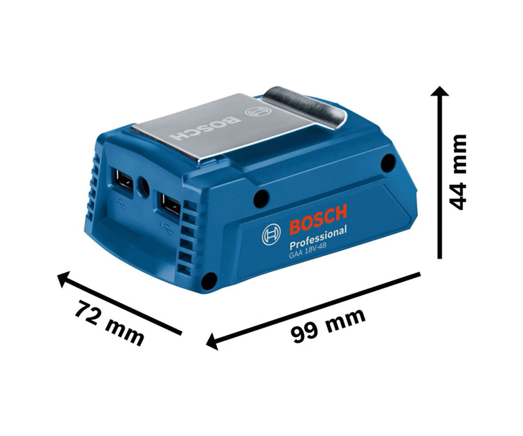 USB-адаптер для аккумулятора BOSCH GAA 18V-48 (06188000L6)