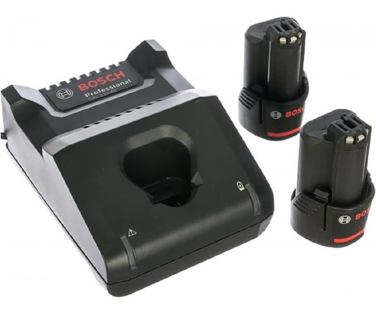 Набор аккумуляторов + зарядное устройство BOSCH GBA 3Ah + GAL 12V-40 (1600A019RD)