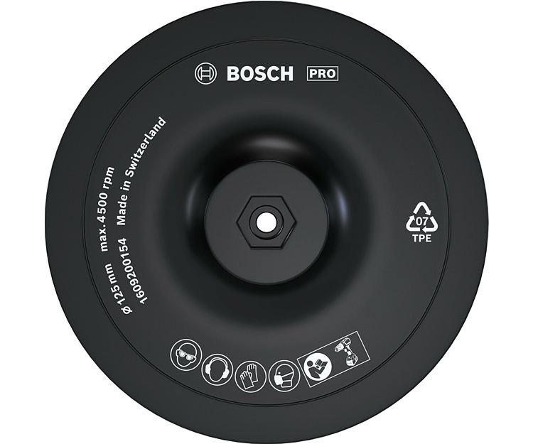 Опорная тарелка с липучкой для дрели BOSCH 1609200154 (1609200154)
