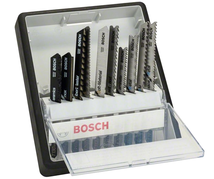 Набір пилок Bosch Robust Line Top Expert, 10 шт.
