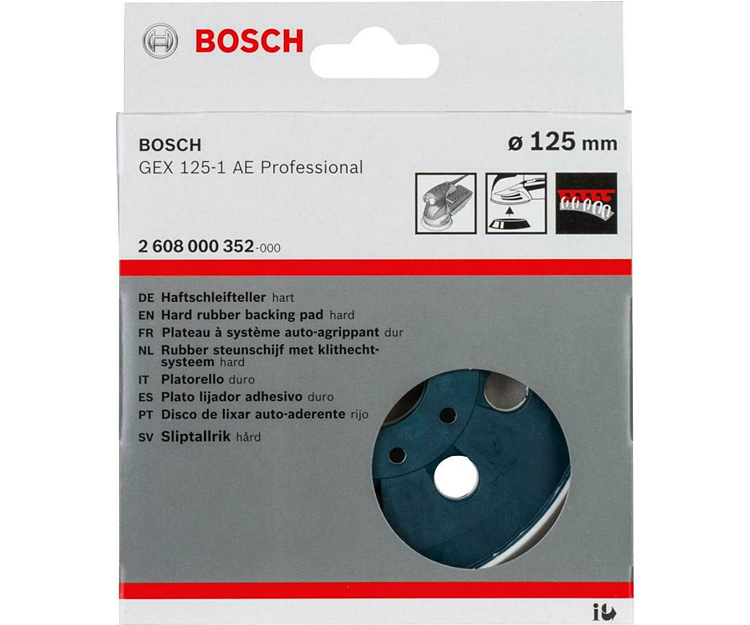 Шлифовальная тарелка жесткая BOSCH 2608000352 (2608000352)