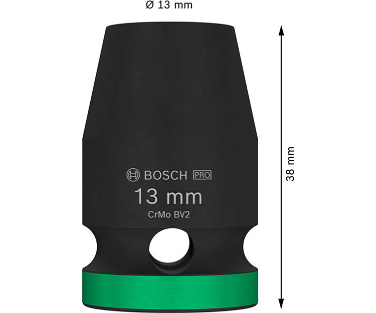 Ударная торцевая головка BOSCH 1/2