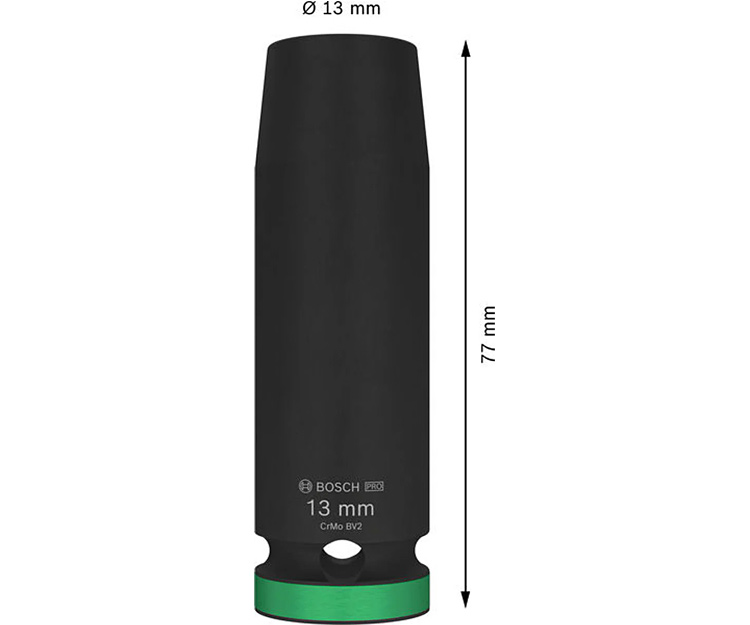 Ударная торцевая головка BOSCH 1/2