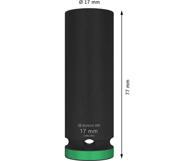 Ударная торцевая головка BOSCH 1/2
