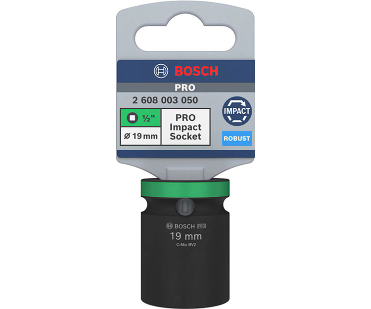 Ударная торцевая головка BOSCH 1/2