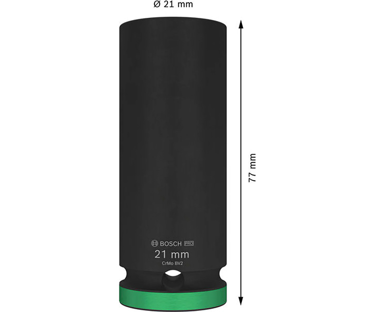 Ударная торцевая головка BOSCH 1/2
