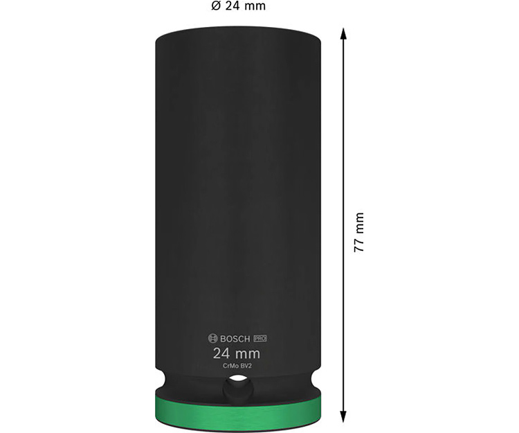 Ударная торцевая головка BOSCH 1/2