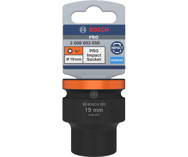 Ударная торцевая головка BOSCH 3/4