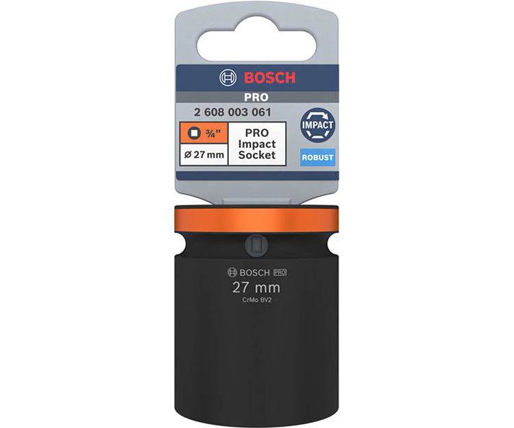 Ударная торцевая головка BOSCH 3/4