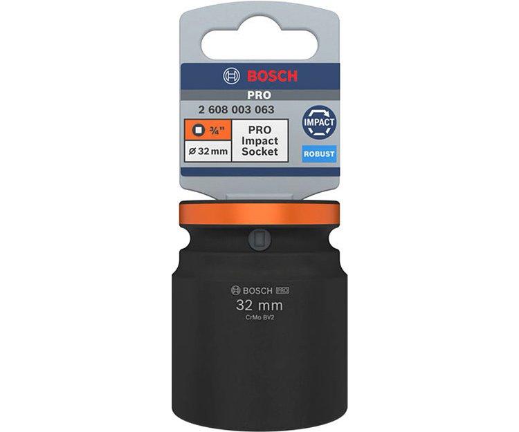 Ударная торцевая головка BOSCH 3/4