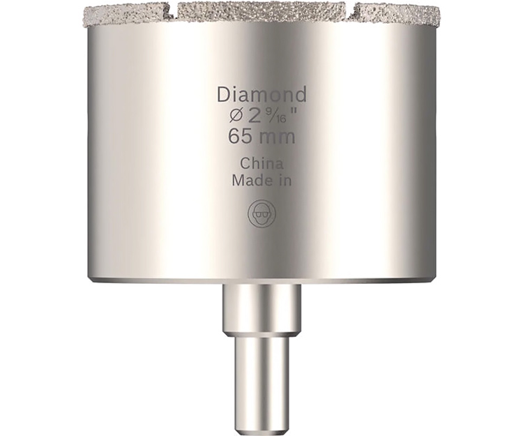 Коронка алмазна BOSCH Tiles arbored 65 мм (2608594549)