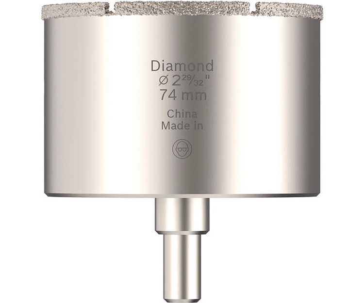 Коронка алмазна BOSCH Tiles arbored 74 мм (2608594551)