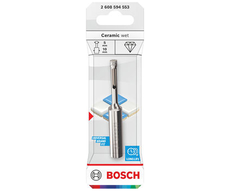 Коронка алмазная BOSCH Tiles arbored 5 мм (2608594553)