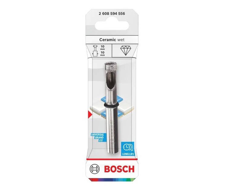 Коронка алмазна BOSCH Tiles arbored 10 мм (2608594556)