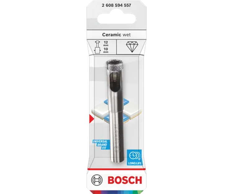 Коронка алмазна BOSCH Tiles arbored 12 мм (2608594557)