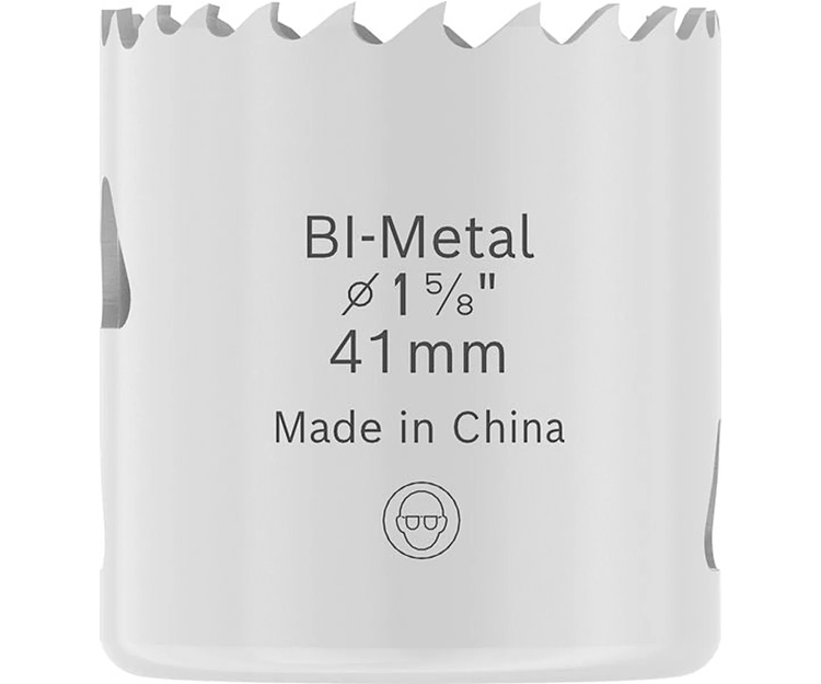 Биметаллическая коронка BOSCH Multi Material Threaded BIM HS 41 мм (2608594576)